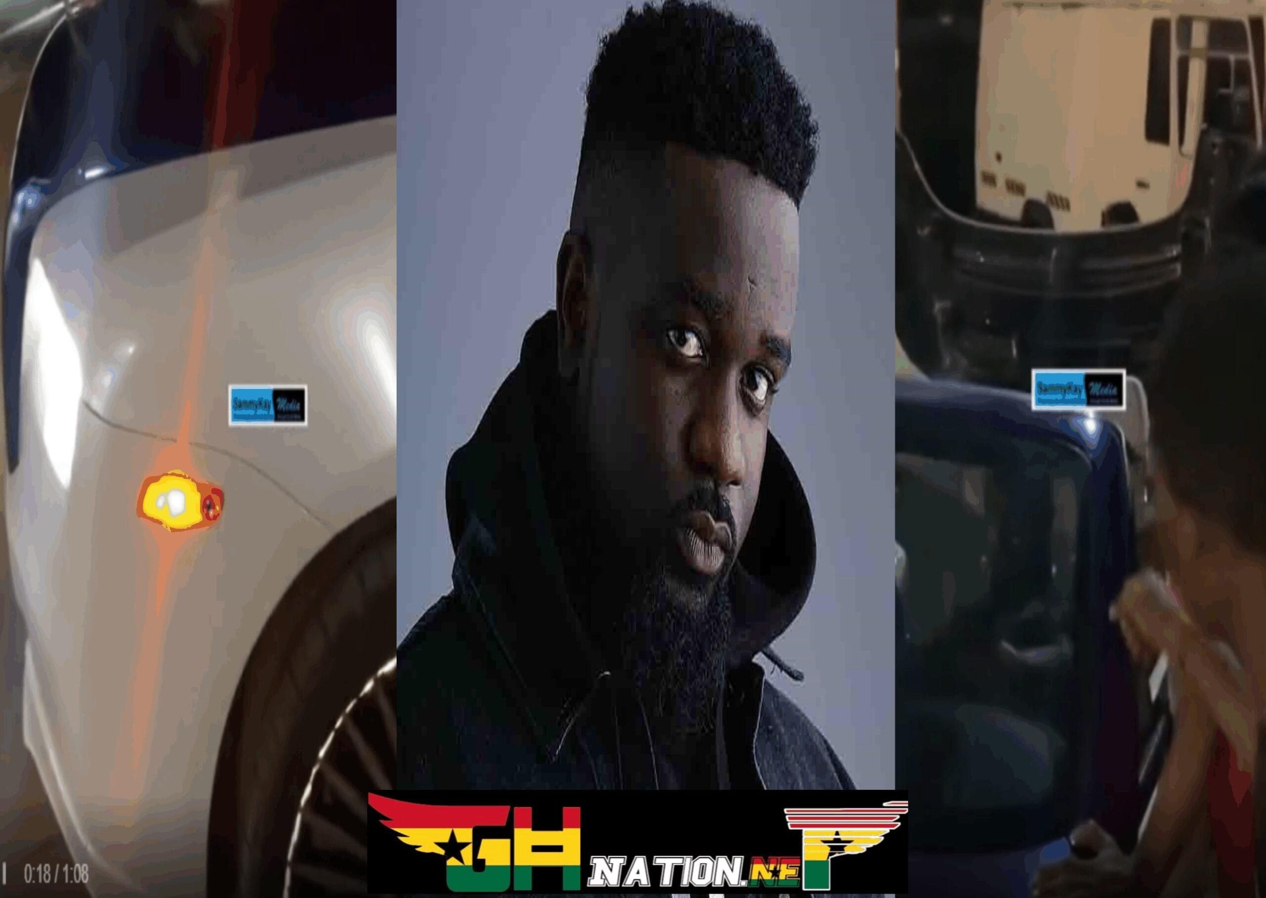 Sarkdie shakes off the stingy label by spraying caosh on fans after putting on a show to remember (+VIDEO)